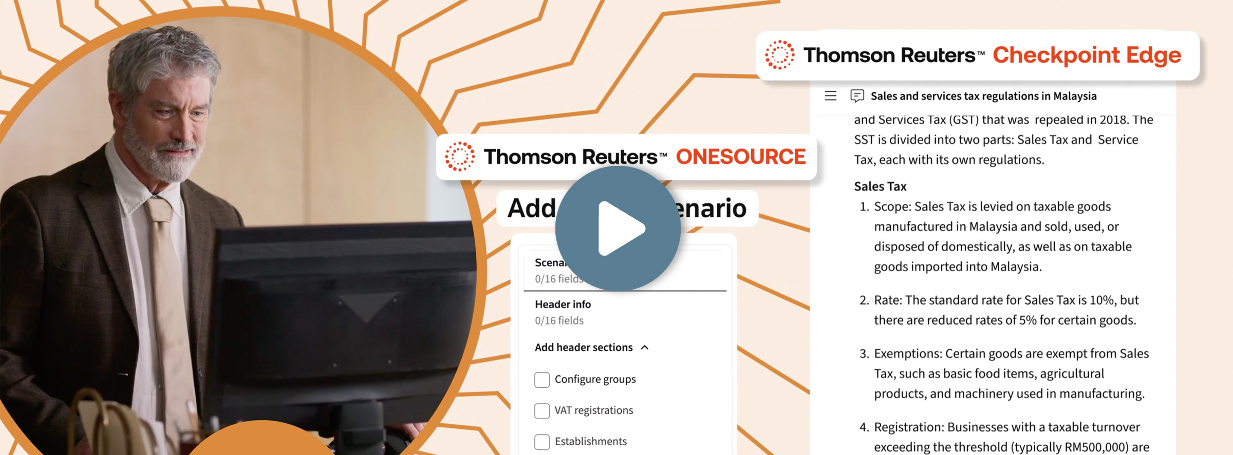 Vision for adding Generative AI Solutions to Thomson Reuters Corporate Products